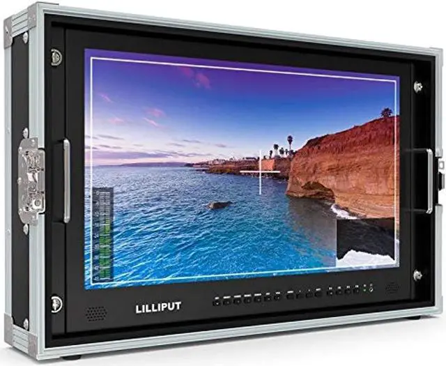 Main image of LILLIPUT BM230-4KS 23.8" 4K HDMI Carry-On Broadcast Monitor with SDI, HDR and 3D LUTS with V mount plate by USA official seller VIVITEQ