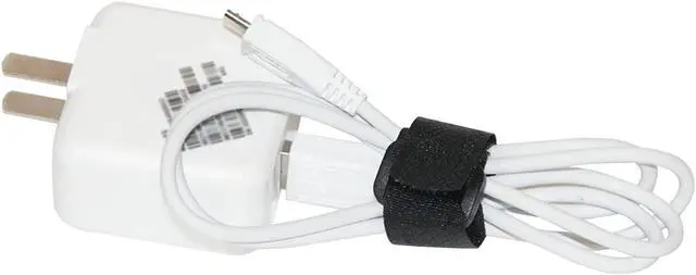 Alt view image 5 of 7 - [30 Pack] 8 Inch Hook and Loop Straps Reusable Fastening Cable Strap by YiwerDer, Durable Self Adhesive Cable Ties to Keep Your Place from Tangled Messes of Cord