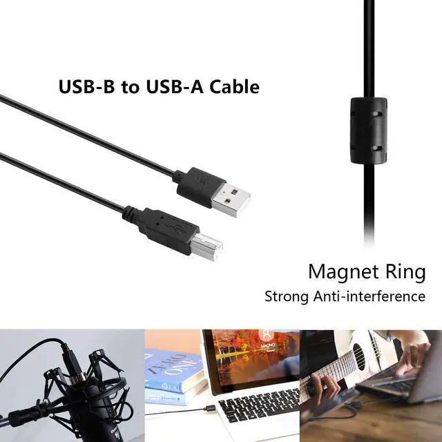 Alt view image 4 of 7 - USB Microphone Kit 192KHZ/24BIT Plug & Play MAONO AU-A04 USB Computer Cardioid Mic Podcast Condenser Microphone with Professional Sound Chipset for PC Karaoke, YouTube, Gaming Recording