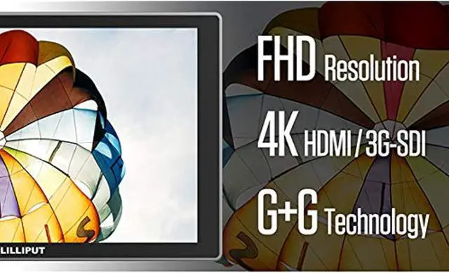 Alt view image 3 of 5 - LILLIPUT A11 10.1" 4K Camera Monitor with 4K HDMI and 3G-SDI Input & Loop Output 1920x1200 Full HD Resolution