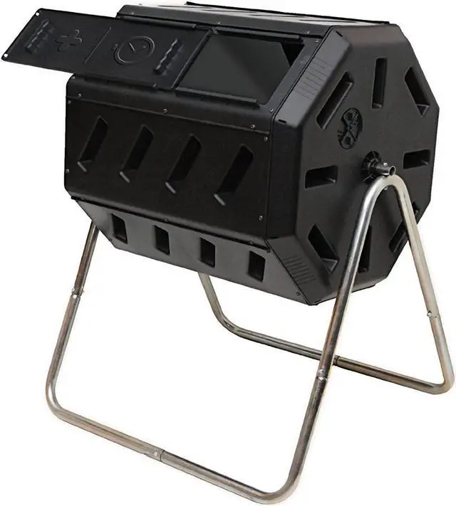 Main image of FCMP Outdoor IM4000 Tumbling Composter, 37 gallon, Black