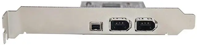 Alt view image 3 of 7 - Tan QY 1394 Firewire Card,PCIe 3 Ports 1394A Firewire Expansion Card, PCI Express (1X) to External IEEE 1394 Adapter Controller (2 x 6 Pin + 1 x 4 Pin) for Desktop PC and DV Connection