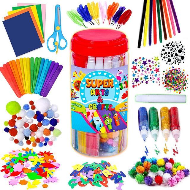 RELAX DREAM 1000 Pcs Mega Kids Art Supplies,Art Craft Kit Supplies Art and  Craft Supplies for Kids for Children Crafts for Children of Arts and Crafts
