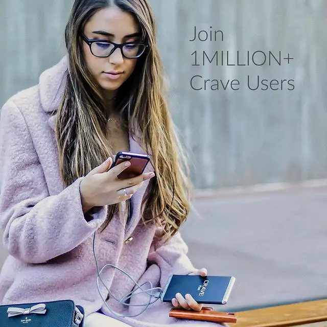 Alt view image 6 of 7 - Crave Slim Power Bank, Plus Aluminum Portable Charger with 10000 mAh [Quick Charge QC 3.0 USB + Type C] External Battery Pack for iPhone, iPad, Samsung and More.