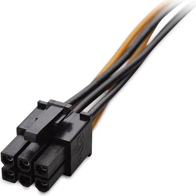 Alt view image 3 of 5 - LIANSHU 3Pack 6 Pin PCI-e to SATA Power Cable - 8 Inches