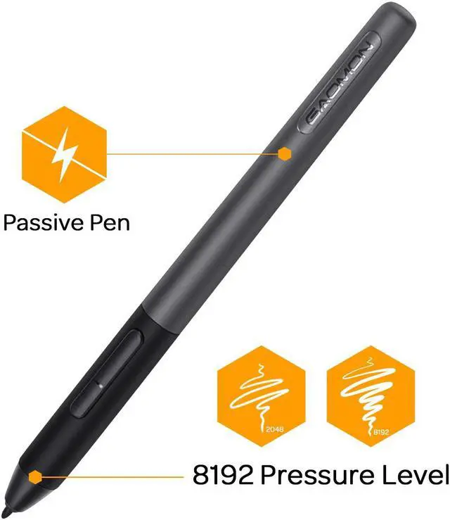 Alt view image 3 of 7 - GAOMON PD1161 11.6 Inches HD IPS Graphics Drawing Pen Display with 8 Shortcut Keys and 8192 Levels Battery-Free AP50 Stylus