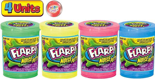 Flarp Noise Putty Scented (4 Units Assorted) by JA-RU. Squishy Sensory Toys  for Easter, ADHD Autism Stress Toy, Great Party Favors Fidget for Kids and