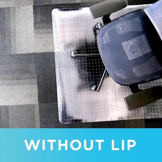 Alt view image 7 of 7 - Dimex 46"x 60" Clear Rectangle Office Chair Mat For Low Pile Carpet, Made In The USA, BPA And Phthalate Free, C532003G