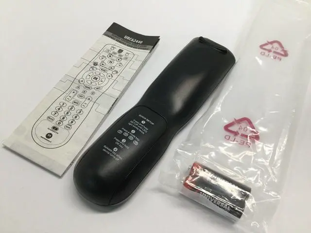Alt view image 3 of 3 - MOTOROLA UNIVERSAL TV, DVD, AUX, STB REMOTE CONTROL Model: URC62440 w/ Batteries