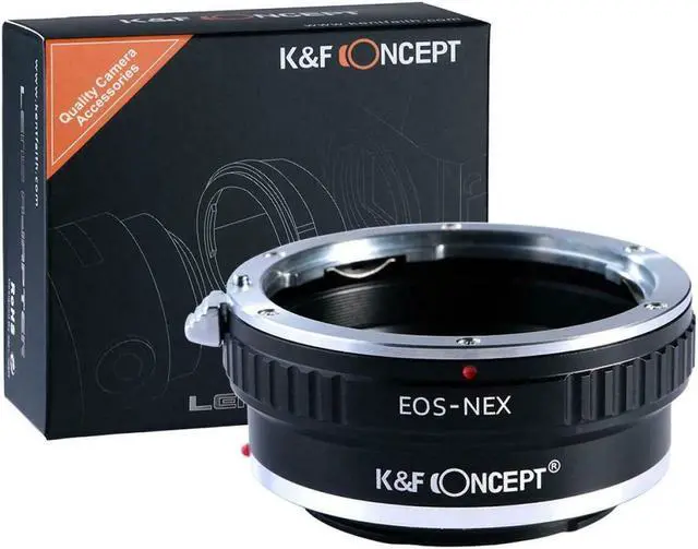 Alt view image 4 of 13 - KF Concept KF Concept High Precision Lens Adapter Mount,EOS-NEX #KF06.069