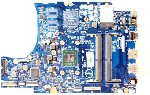 Alt view image 5 of 6 - Lot 2 Dell Inspiron 5765 5565 5000 AMD A9-9400 2.4GHz Motherboard LA-D804P KF2J6