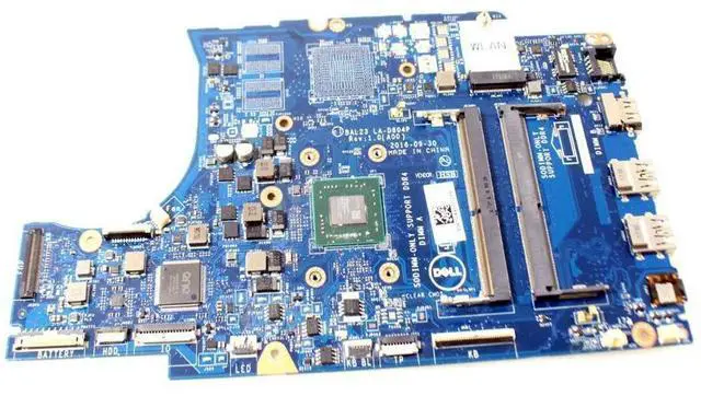Alt view image 4 of 6 - Lot 2 Dell Inspiron 5765 5565 5000 AMD A9-9400 2.4GHz Motherboard LA-D804P KF2J6