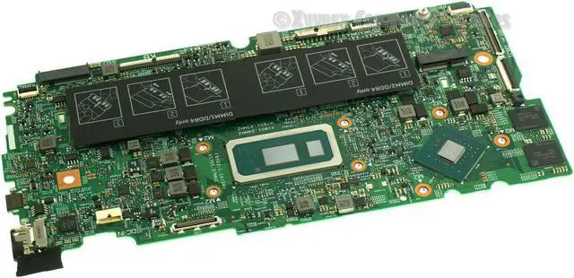 Alt view image 10 of 18 - Dell OEM Inspiron 7590 2-in-1 Motherboard System Board Core Motherboard X8Y3N