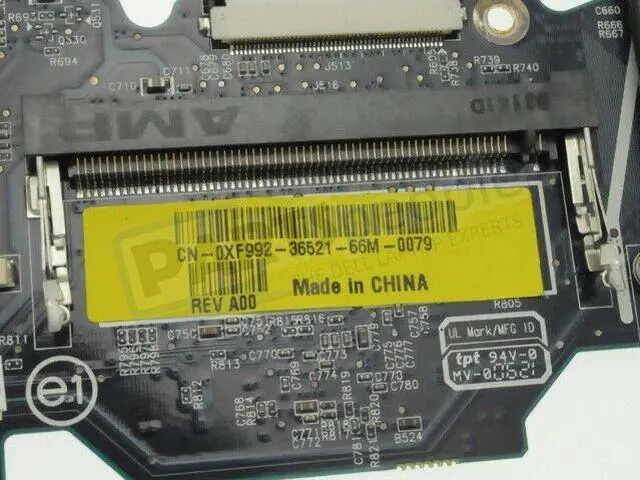 Alt view image 9 of 14 - Dell OEM Latitude X1 Motherboard 1.1Ghz XF992