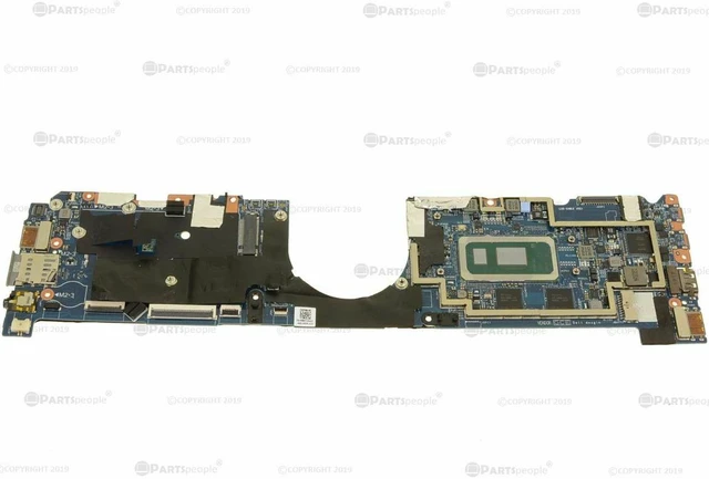 Alt view image 6 of 10 - Dell OEM Latitude 7400 2-in-1 Motherboard System Board 1.9GHz Motherboard R5P25