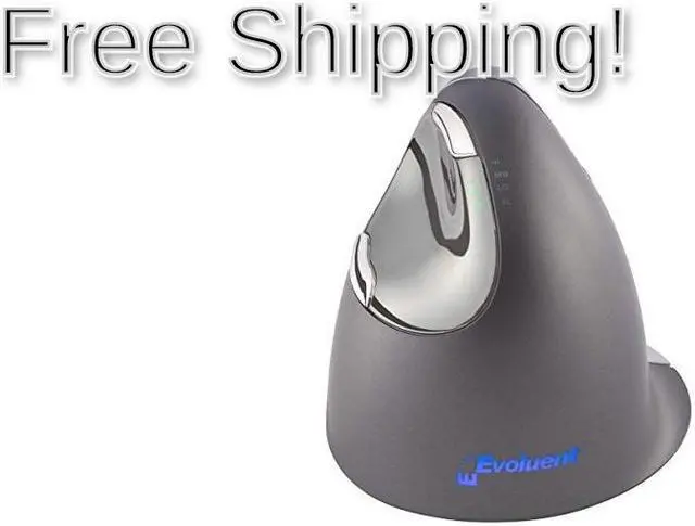 Alt view image 4 of 6 - Evoluent VM4R VerticalMouse 4 Right Hand Ergonomic Mouse with Wired USB Conne...