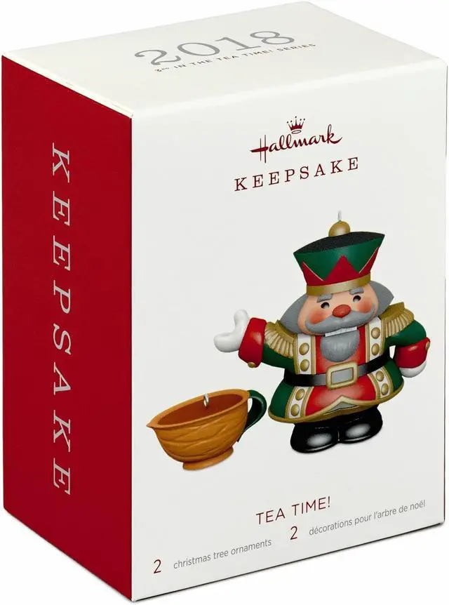 Alt view image 3 of 6 - Hallmark Keepsake Christmas Ornaments 2018 Year Dated, Tea Time! Nutcracker,