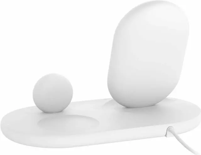 Alt view image 7 of 20 - BELKIN WIZ001ttWH White BOOST CHARGE 3-in-1 Wireless Charger for Apple Devices