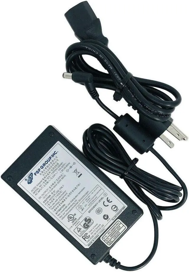Main image of Genuine FSP FSP060-DBAB1 AC/DC Power Adapter Charger 12V 5A 60W OEM w/PC