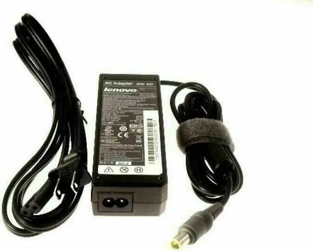 Alt view image 2 of 7 - Genuine Lenovo AC Power Adapter 65W for Laptop Thinkpad T500 T510 T530 w/PC OEM