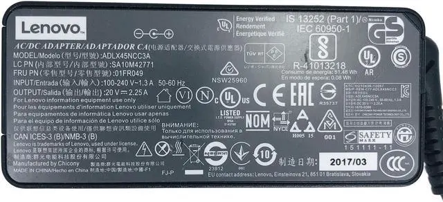 Alt view image 5 of 5 - Genuine Lenovo AC Adapter for Laptop Chromebook N21 N22 N23 N42 w/PC OEM