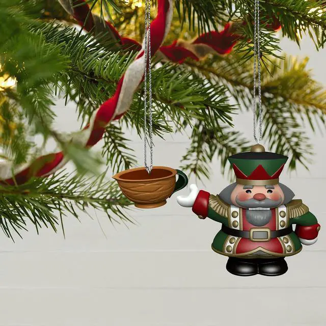 Alt view image 6 of 6 - Hallmark Keepsake Christmas Ornaments 2018 Year Dated, Tea Time! Nutcracker,