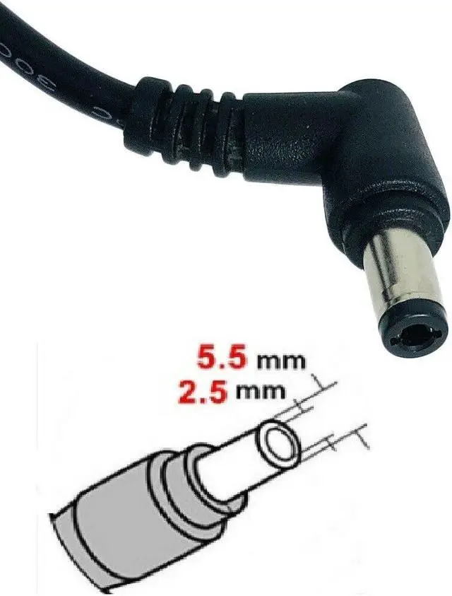 Alt view image 3 of 4 - Genuine FSP FSP060-DBAB1 AC/DC Power Adapter Charger 12V 5A 60W OEM w/PC