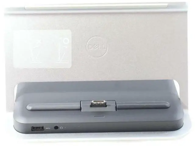 Alt view image 3 of 7 - Lot of 5 Dell K10A Docking Station K10A001 Without Power Cord 0HR73C Grey 1V3M8