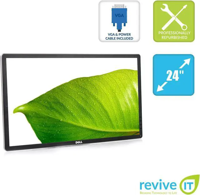Main image of Dell P2414H 24" 1920x1080 FHD LED Monitor ONLY (No Stand) DP DVI VGA - Grade B