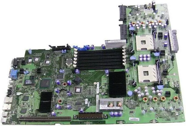 Alt view image 9 of 17 - DELL Nj022 Dual Xeon Server Board  E7520 Chipset  For Poweredge 2800 2850 Server