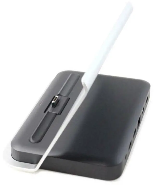 Alt view image 7 of 7 - Lot of 5 Dell K10A Docking Station K10A001 Without Power Cord 0HR73C Grey 1V3M8