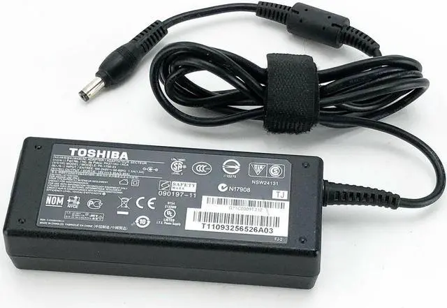 Alt view image 3 of 3 - Genuine Toshiba PA3715U-1ACA ADP-75SB PA-1750-24 AC Adapter Power Supply Charger For Toshiba Laptops 75W W/P.Cord