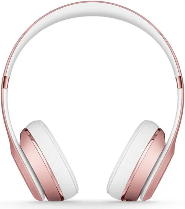Main image of Beats Solo3 Wireless On-Ear Headphones - Apple W1 Headphone Chip, Class 1 Bluetooth, 40 Hours of Listening Time, Built-in Microphone - Rose Gold