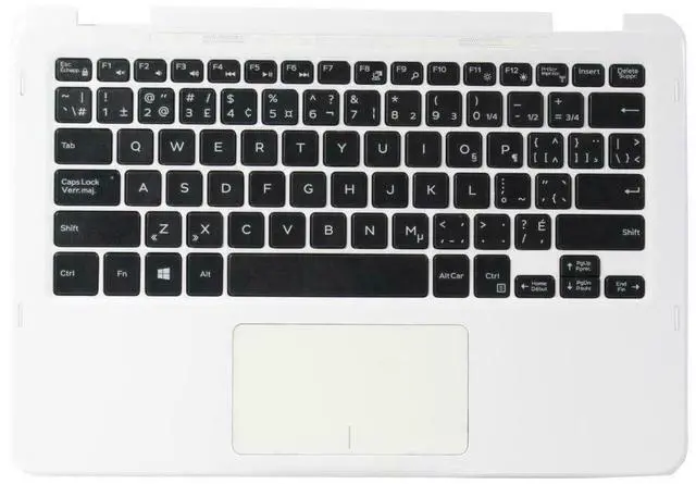 Alt view image 2 of 5 - LOT x 10 Dell Inspiron 11 3185 Laptop Palmrest Touchpad Keyboard Assembly 6NCX7