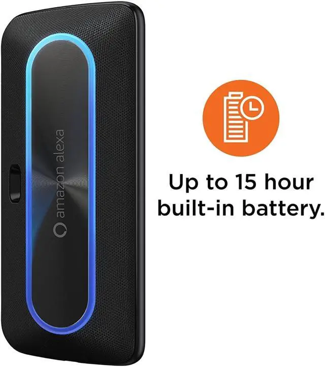 Alt view image 2 of 7 - Motorola Smart Speaker with Amazon Alexa for Moto Z, Moto Z Play, Moto Z2 Force