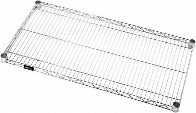 Alt view image 2 of 3 - Quantum Storage 2148C Wire Shelf, Chrome - 21 x 48 in.