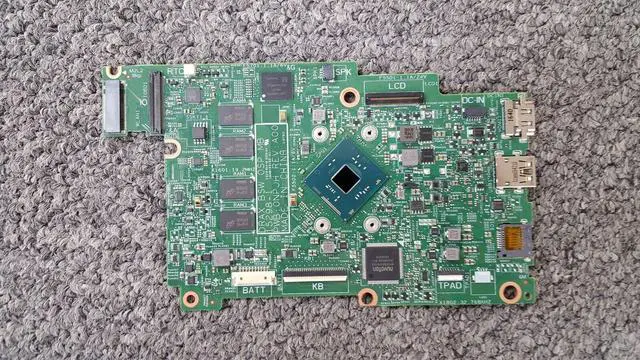 Alt view image 4 of 8 - Dell OEM Inspiron 3168 System Board Intel Dual Core 1.6GHz  Motherboard 9TWCD