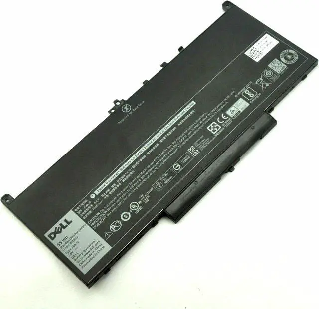 Alt view image 6 of 13 - New Dell Latitude E7470 E7270 4-cell 55Wh OEM Original Laptop Battery J60J5