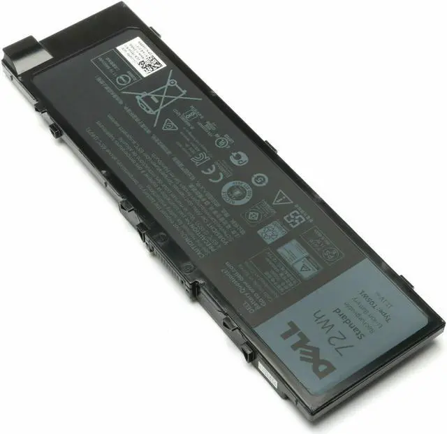 Alt view image 8 of 12 - New Dell Original Precision 7510 17 7710 6-cell 72Wh OEM Battery T05W1