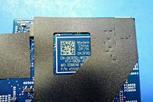 Alt view image 7 of 8 - Dell OEM Latitude 3500 Motherboard System Board 1.6GHz i5 Motherboard K3FRD