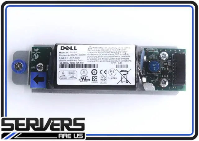 Alt view image 2 of 2 - Dell D668J Battery