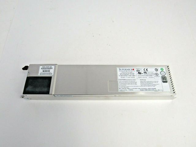 Refurbished: Supermicro PWS-920P-SQ 920W 1U Redundant 80 Plus