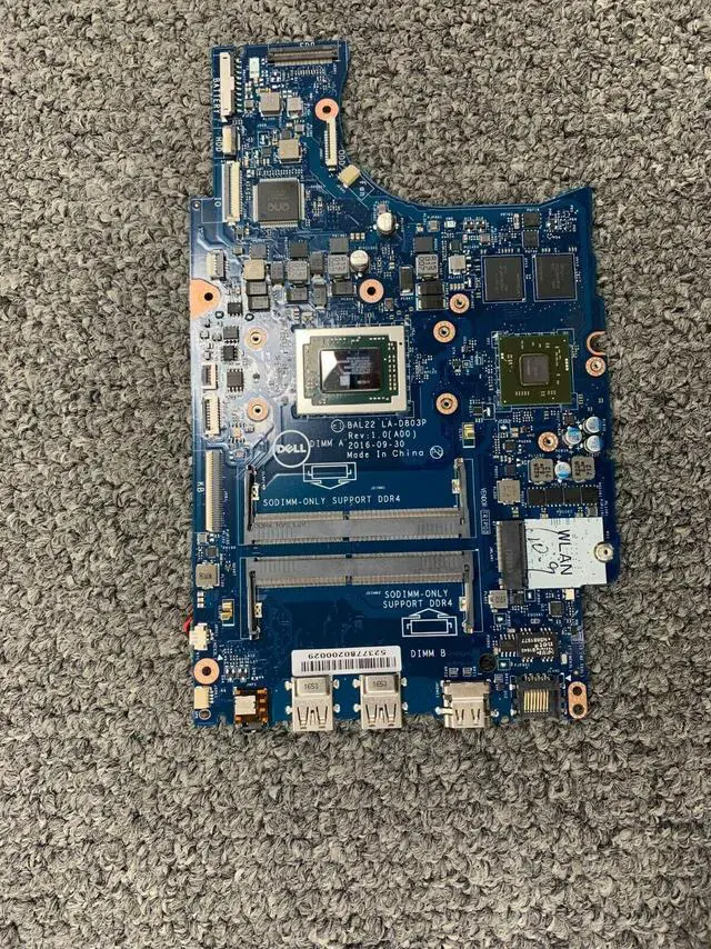 Alt view image 5 of 8 - Dell OEM Inspiron 5565 and Inspiron 5765 Motherboard System Motherboard G89K3