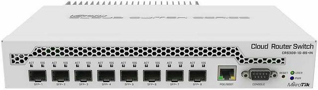 MikroTik CRS309-1G-8S+IN Cloud Router Switch — Baltic Networks