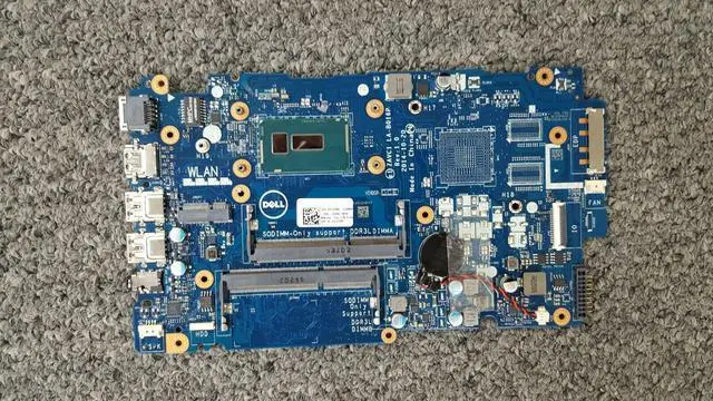 Alt view image 6 of 14 - Dell OEM Inspiron 5548 14 5448 Motherboard System Board i5 Motherboard V25MC
