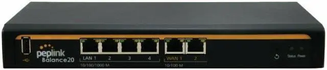 Alt view image 9 of 18 - Peplink Balance 20 Multi-WAN Router