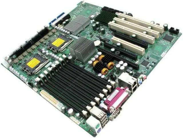 Alt view image 2 of 2 - Supermicro X7DAE Intel 5000X LGA771 DDR2 SDRAM Serial ATA-300 E-ATX Motherboard