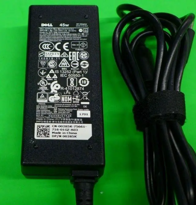 Alt view image 13 of 14 - Genuine Dell Inspiron 15 P51F P55F 45W 19.5V 2.31A AC Power Adapter