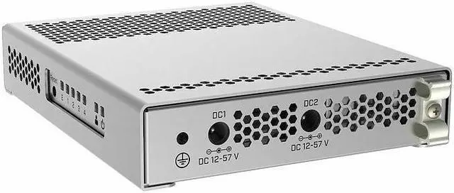 Alt view image 4 of 5 - Mikrotik CRS305-1G-4S+IN Switch with 4 SFP+ 10Gbps Ports and 1 Gigabit Ethernet Port