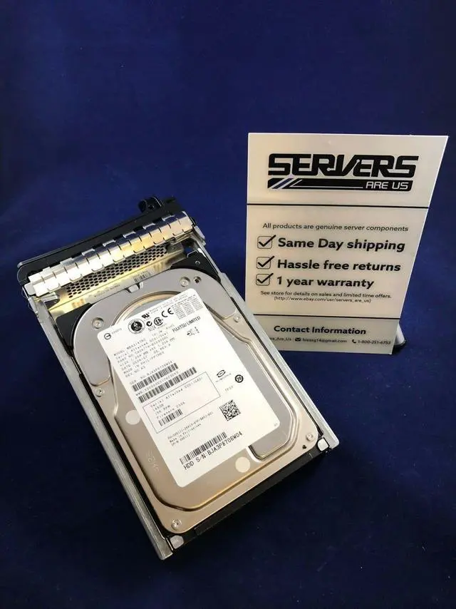 Alt view image 3 of 12 - Dell XK111 146 GB Hard Drive - 3.5" Internal - SAS (3Gb/s SAS)